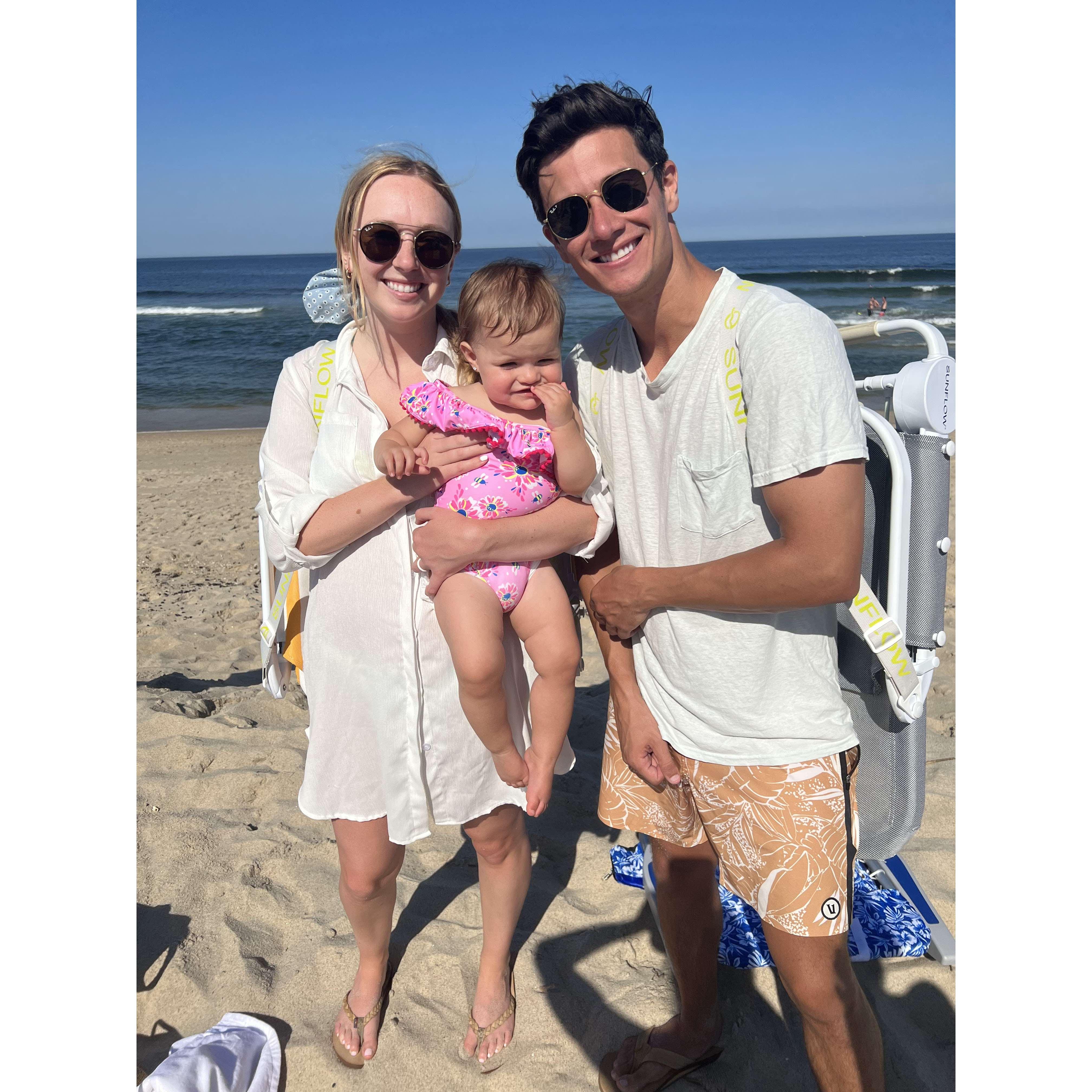 Beach day in New Jersey with our gal Raegan - July 2022