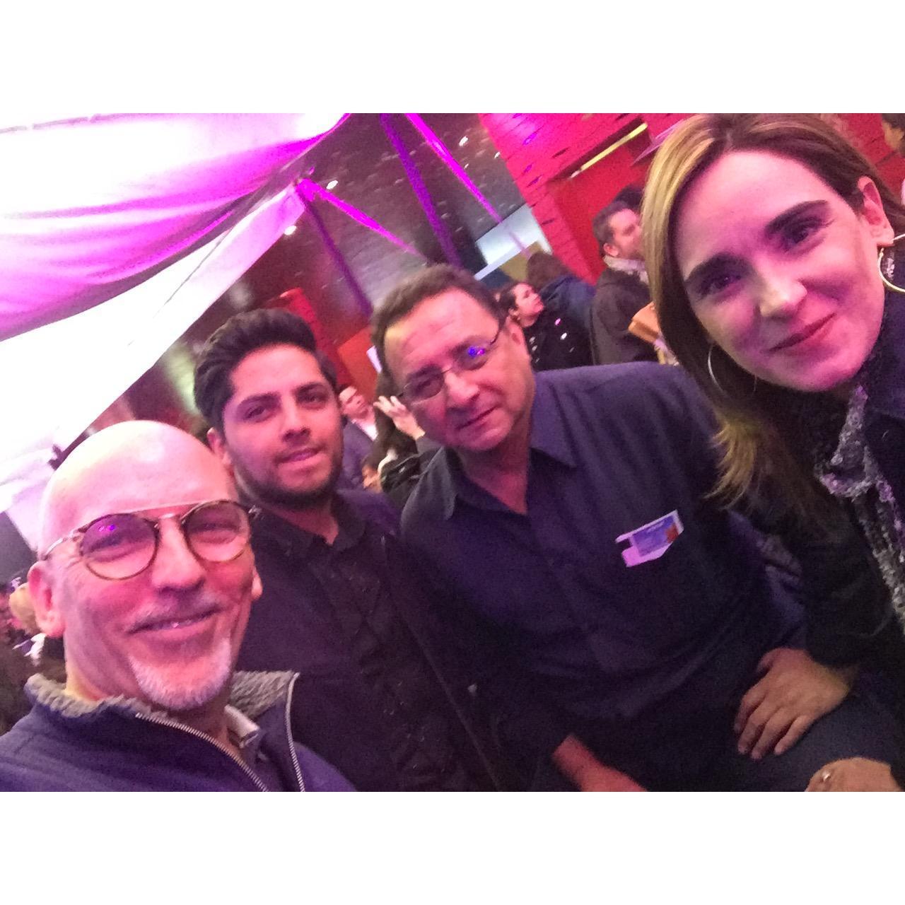 Luego de la red carpet en la inauguración del show 7mo Día del Cirque du Soleil. ¡Gracias por la invitación, Memo!