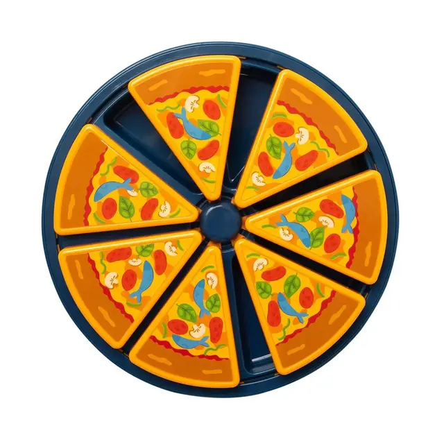 Quirky Kitty Pizza Treat Puzzle Interactive Cat Toy