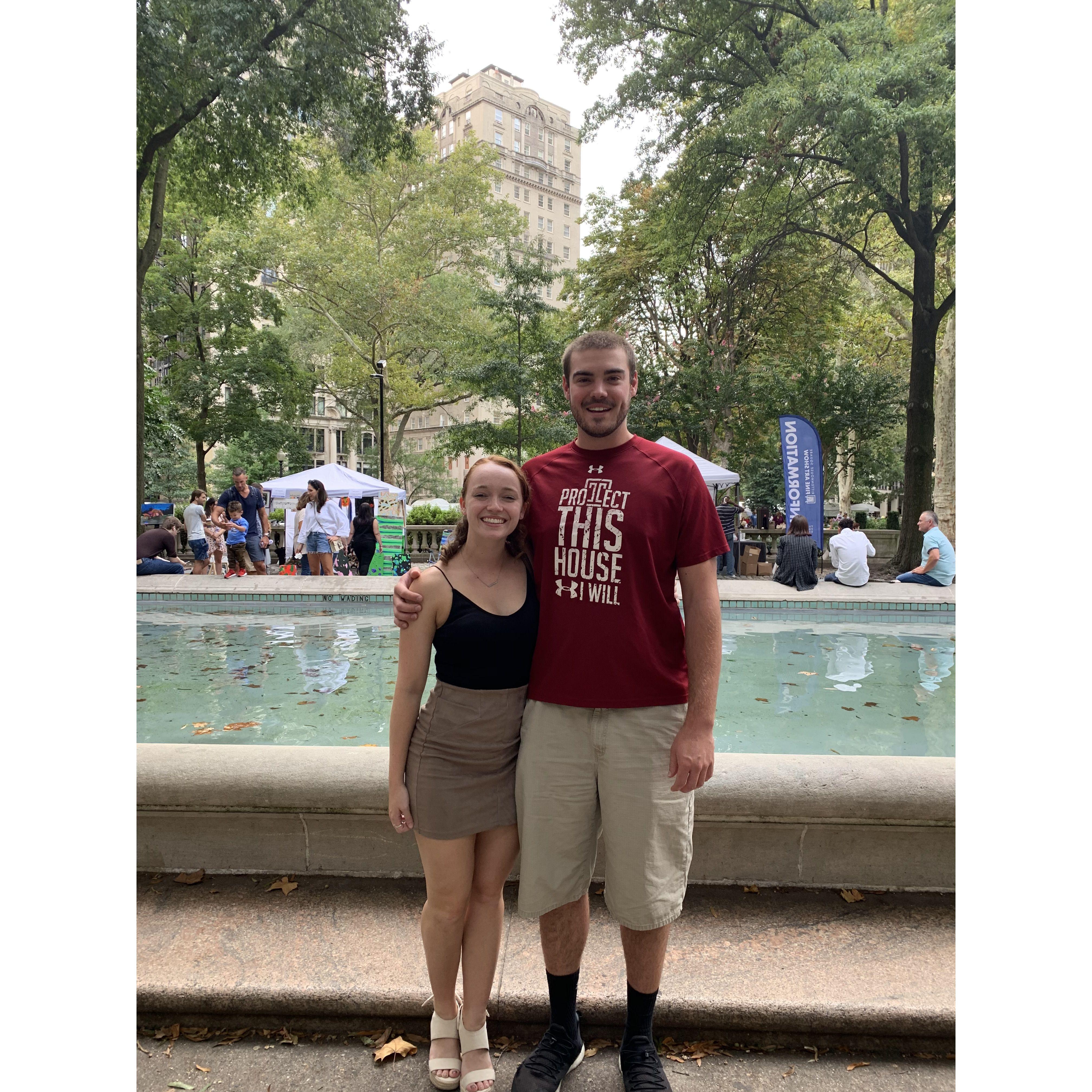 Our first date ever! :)