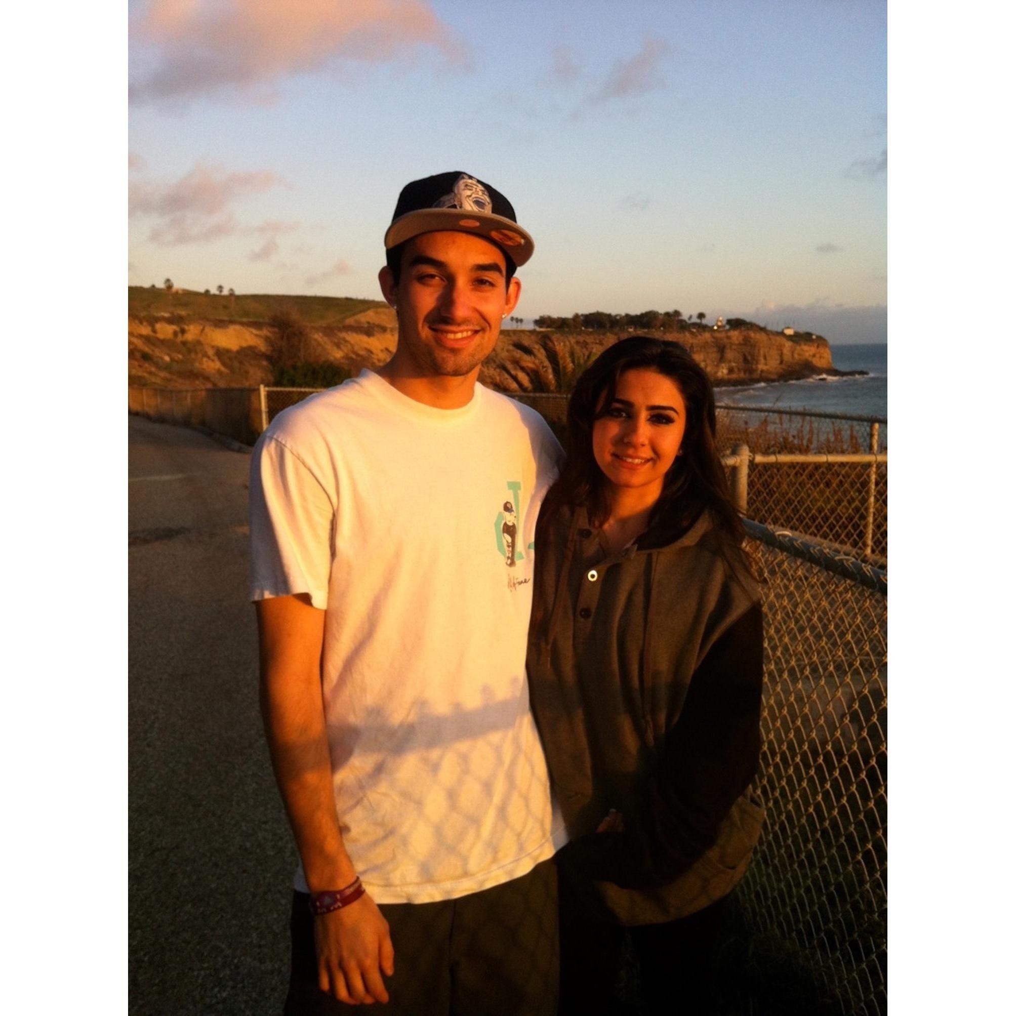 First time meeting mason's family and friends in his hometown of San Pedro, CA.