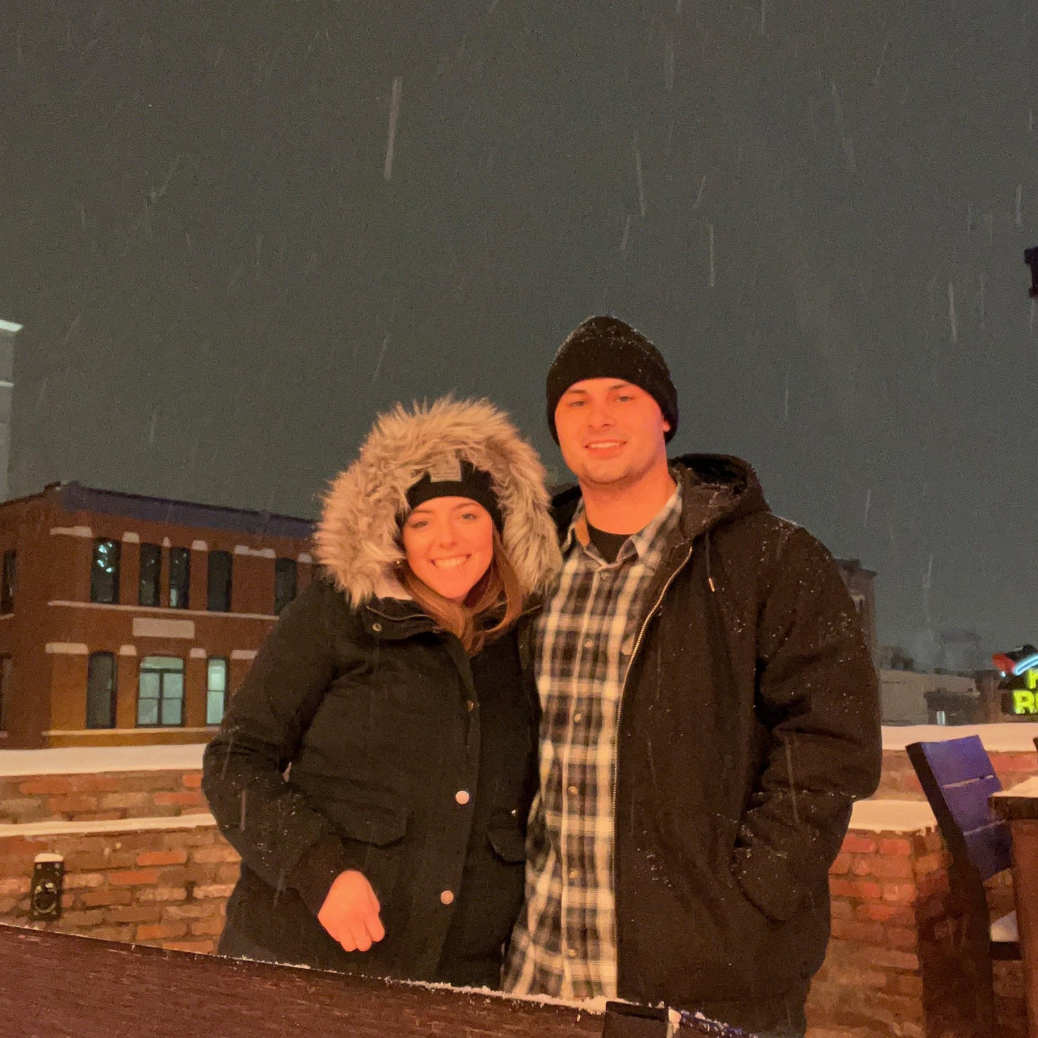 First trip to Nashville and it snowed!
