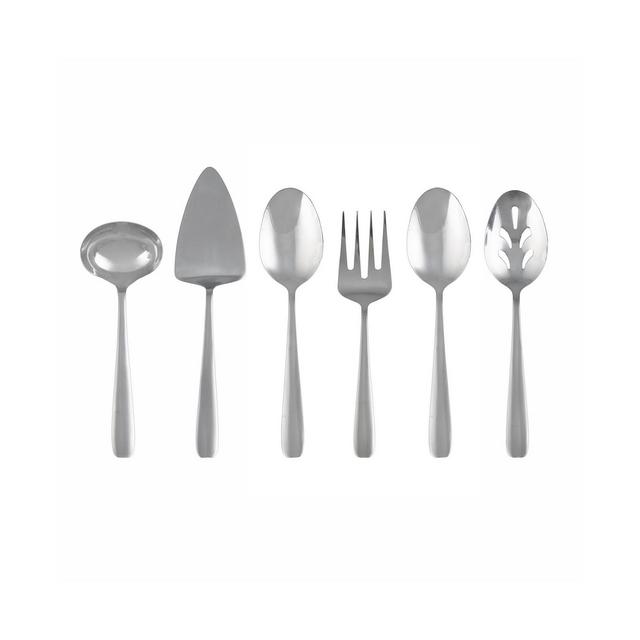 Bourne Mirror Oversized 6-Piece Serving Set