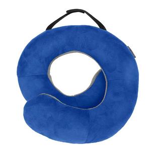 Travelon Deluxe Wrap-n-Rest Pillow, Cobalt/Gray