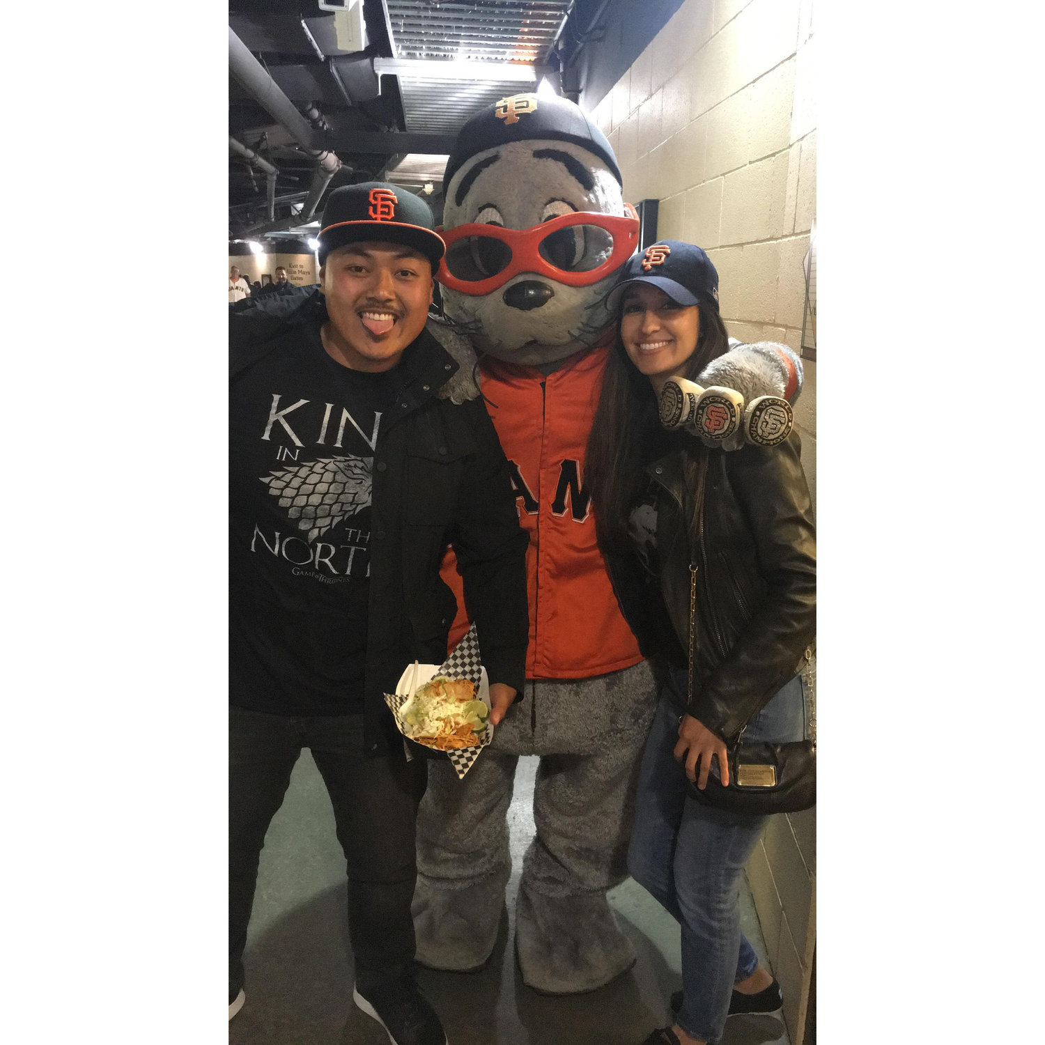 "A king needs a true queen because she can move in ways that he can't." Game of thrones night at the ball park!