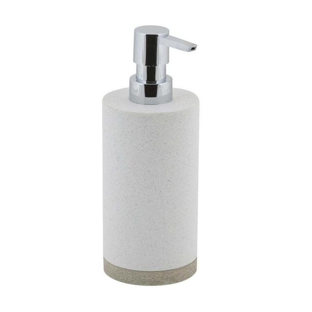 Zone Double Soap Dispenser, Stoneware, Soft Touch & Plastic on Food52