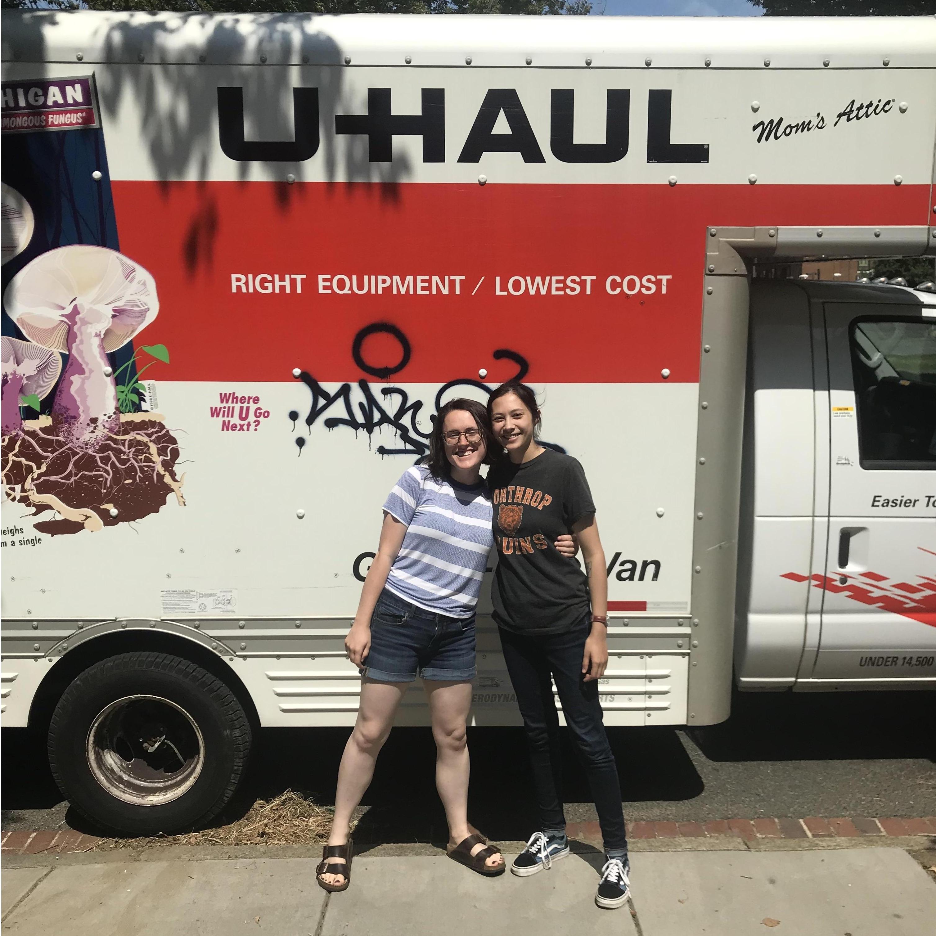 This was the day we moved into our first shared apartment in Arlington, VA. A lot has changed since then, but we still agree that we're one another's all-time favorite roommates.