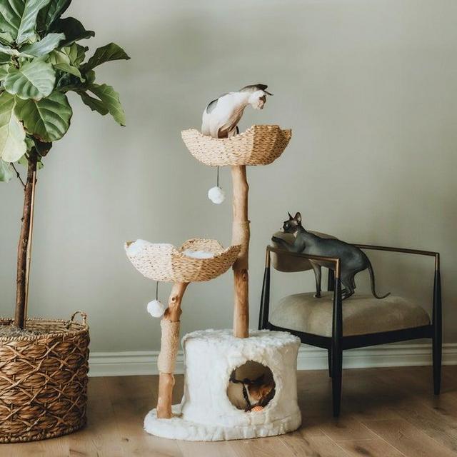 Cento Stylish Cat Tree - Bullet Gray