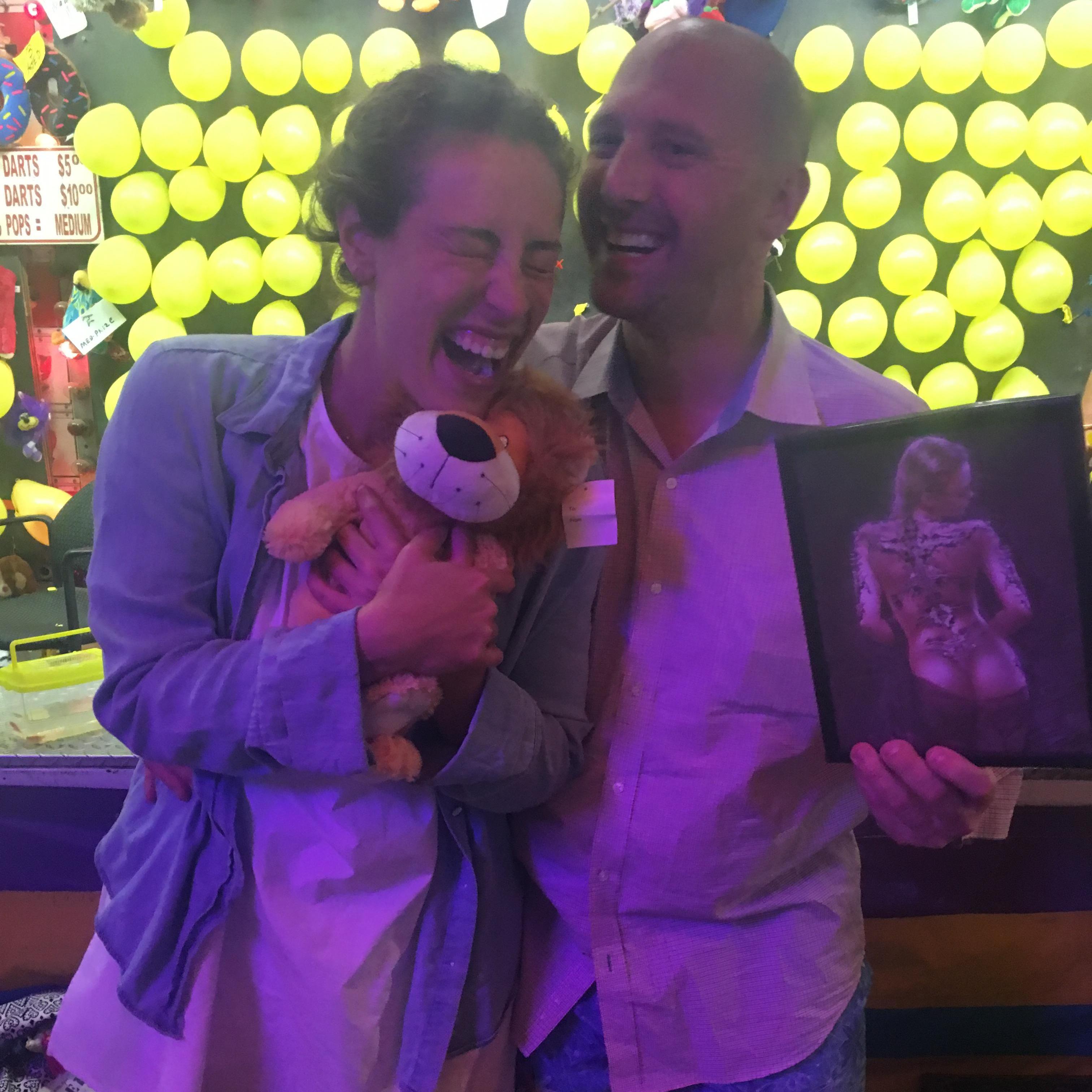 Great day at the Malibu Fair with friends!