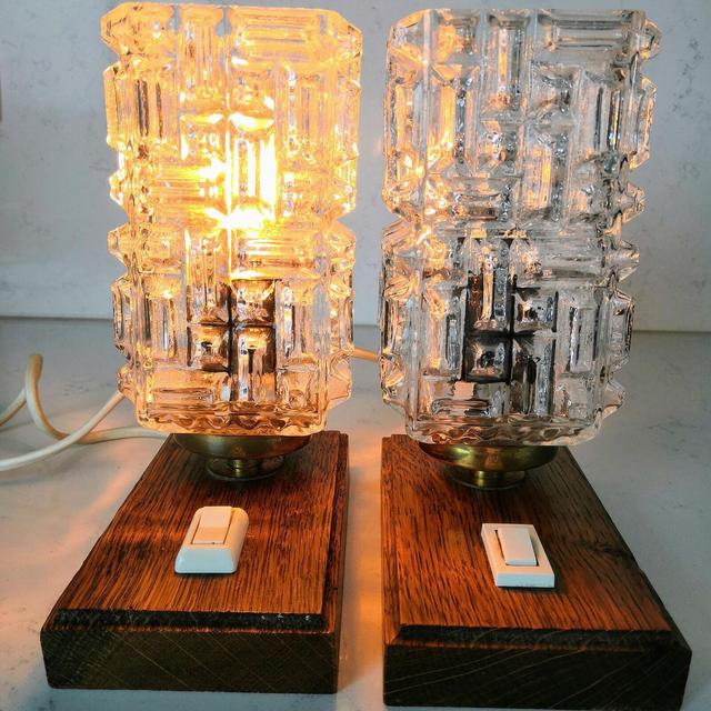 Pair of bed Lamps from the 1970's
