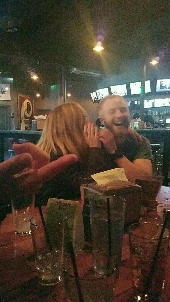 We are so grateful this moment was captured. This was probably the first photo of the two of us, our relationship has always been so easy and so full of joy.