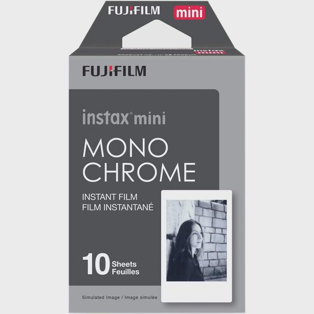 Fujifilm Instax Mini Film - Monochrome (10 Exposures)
