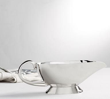 Pottery Barn Harrison Stainless Steel Gravy Boat