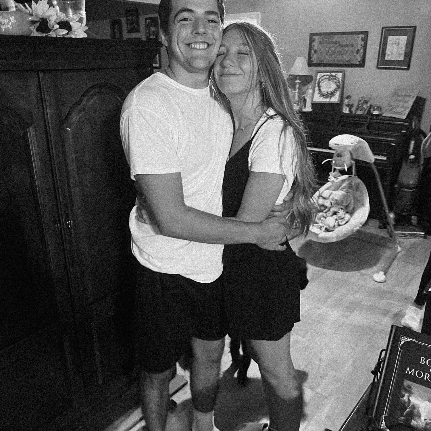 Joseph moved to Virginia to play football at Southern Virginia University while BriAnn stayed home. It was the saddest day.