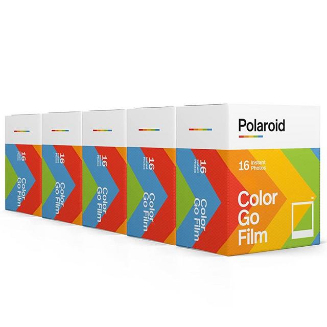 Polaroid Go Color Film - 80 Photos - 5 Double Packs Bulk Film (6205)