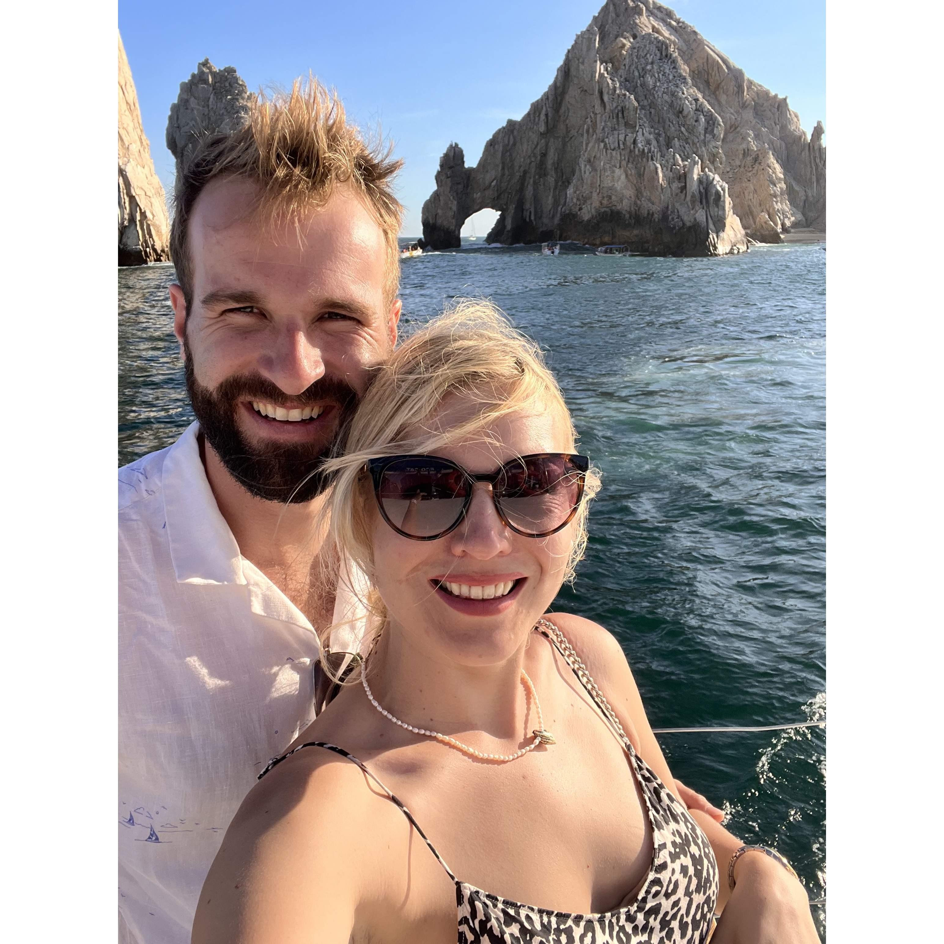 Cabo sunset cruise