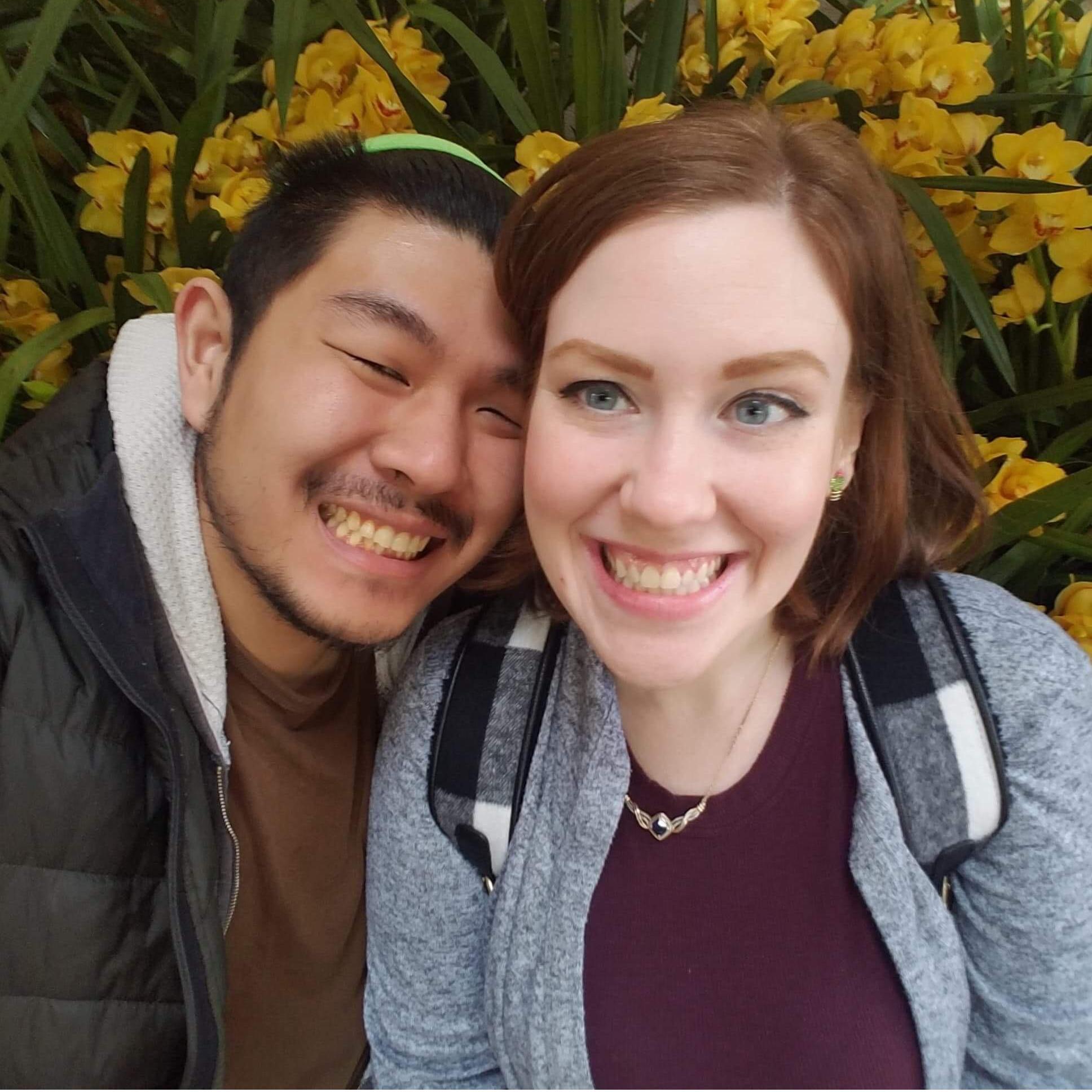 At Longwood Gardens in March 2019