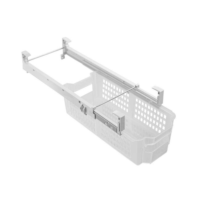 Smart Design Medium Adjustable Pull Out Refrigerator Drawer