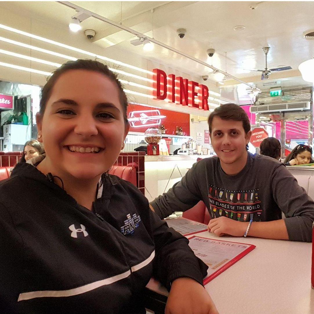 Eating at an American place in Ireland