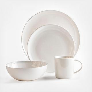 Shell Bisque 4-Piece Place Setting, Service for 1
