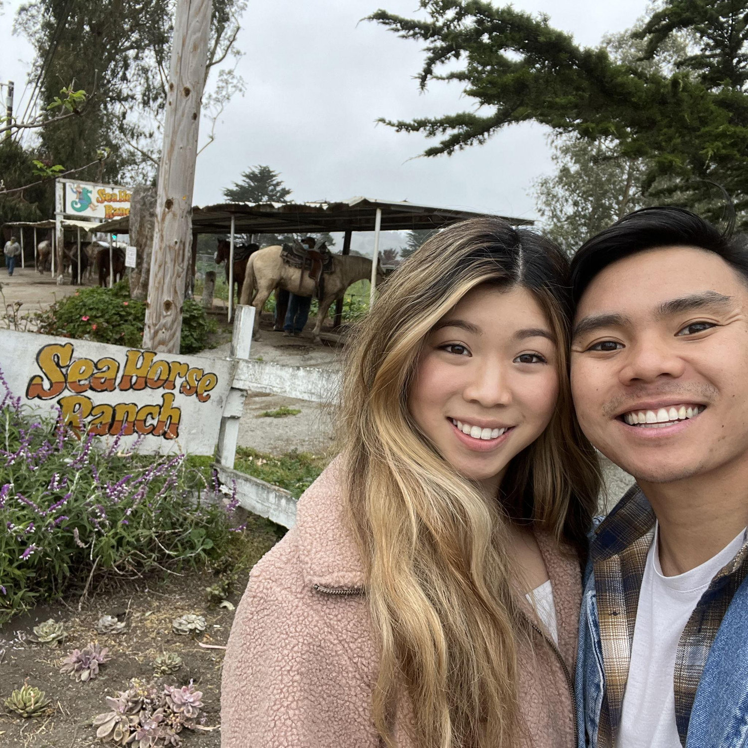 2022 - Horseback riding in Half Moon Bay