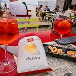 Aperol spritzes at Bar della Torre
