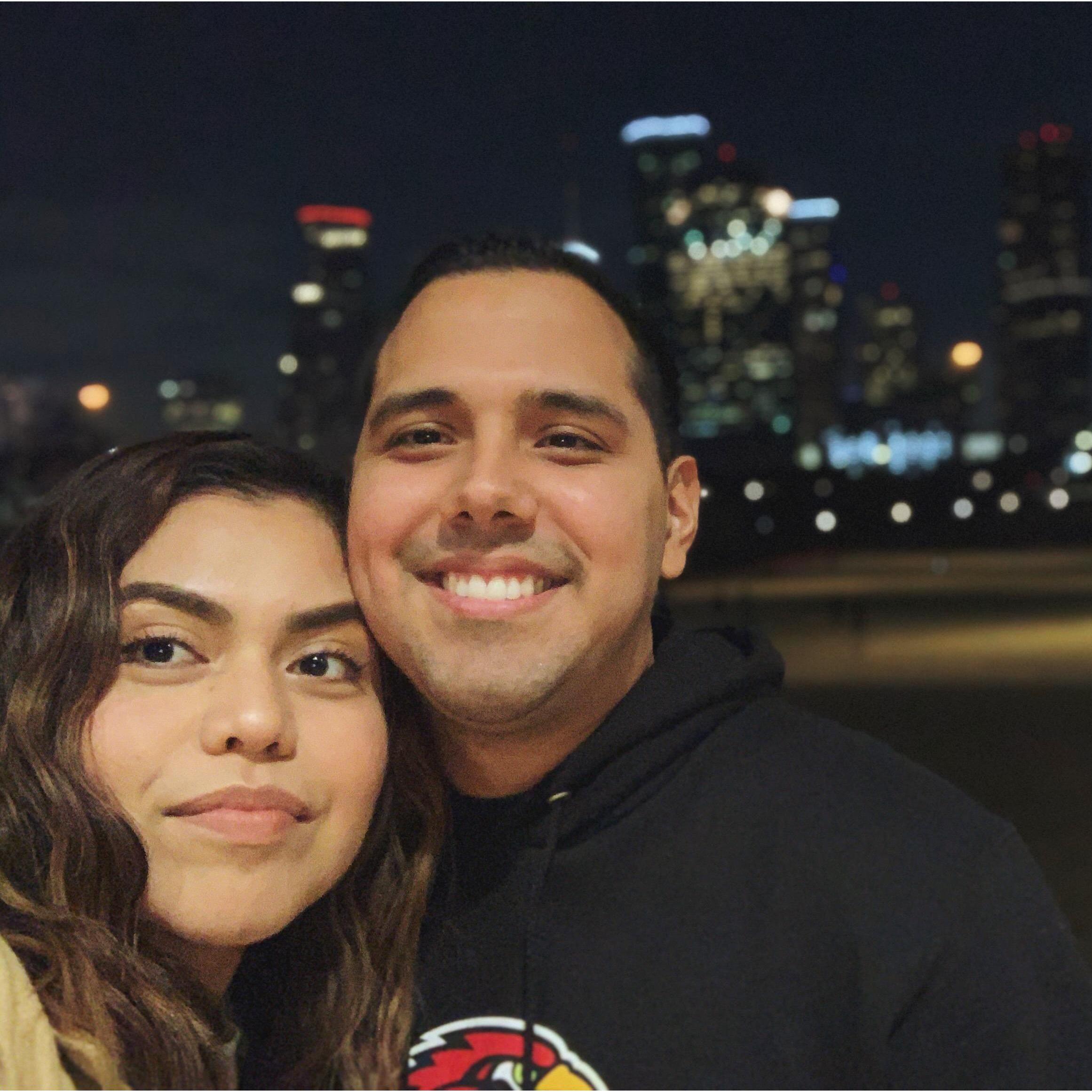 He took me to his favorite park in Houston.