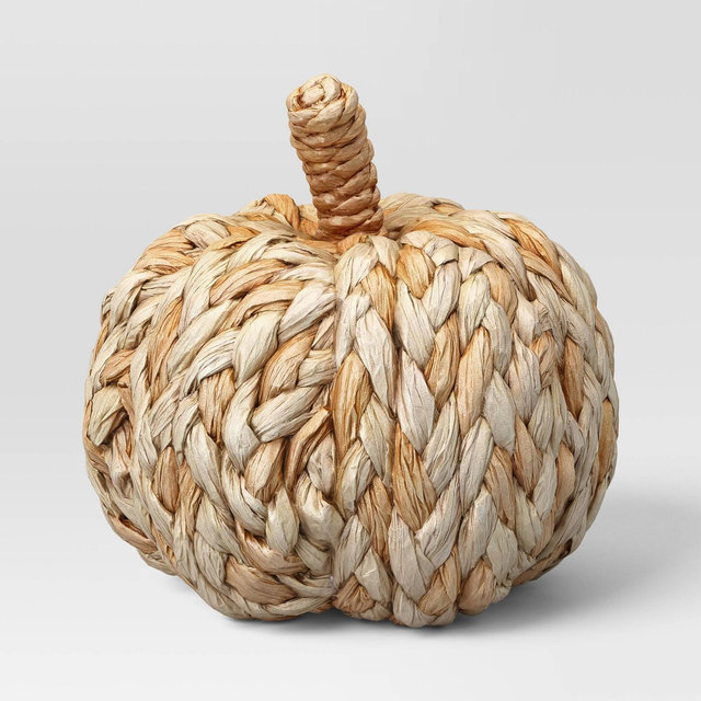 Small Two Tone Woven Pumpkin Natural - Threshold™