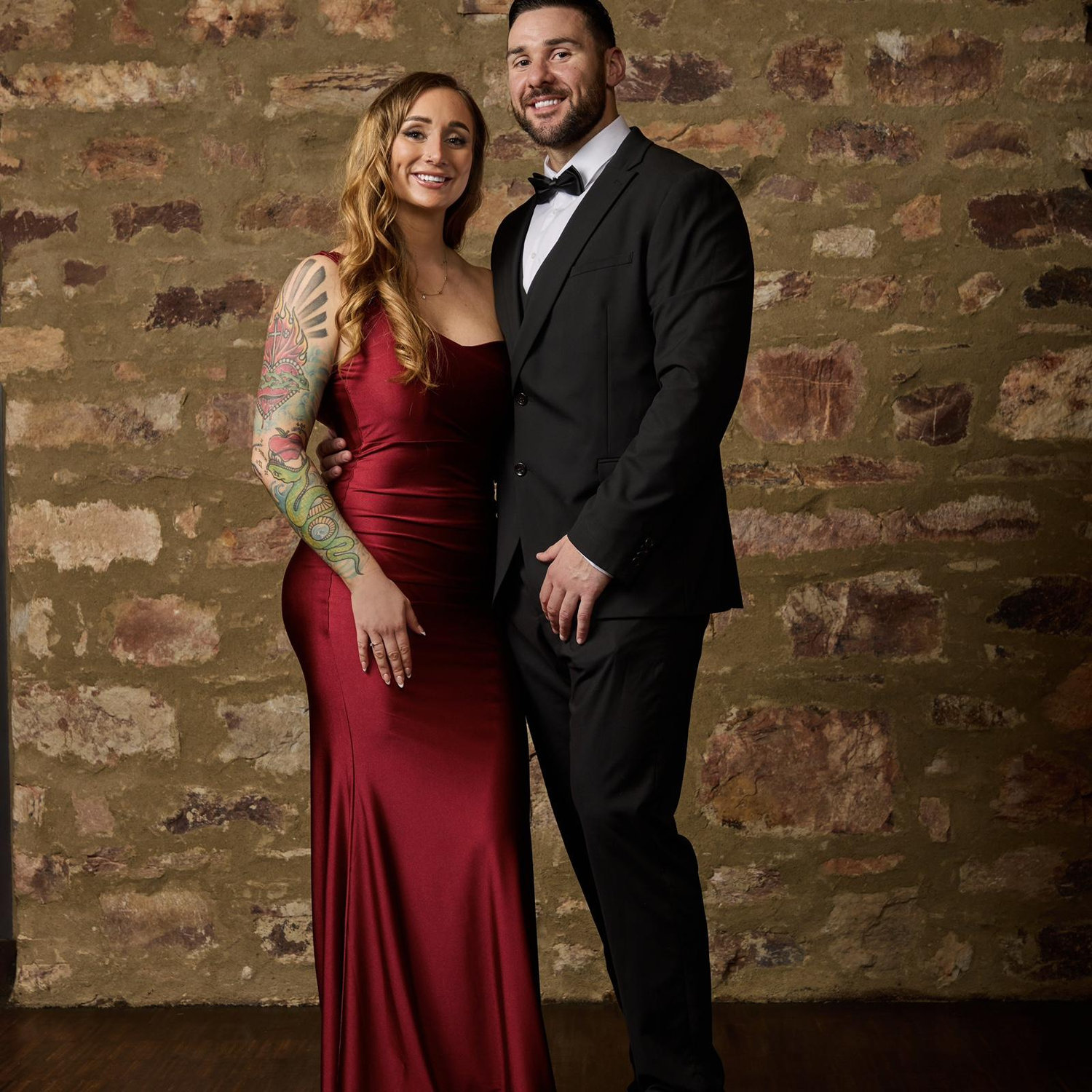 Our first military ball together