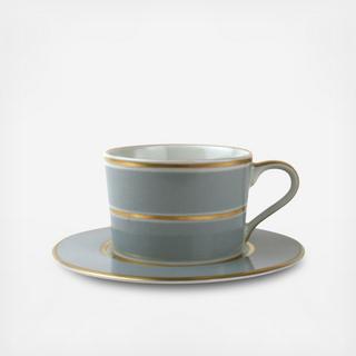 La Vienne Tea Cup & Saucer, Set of 4