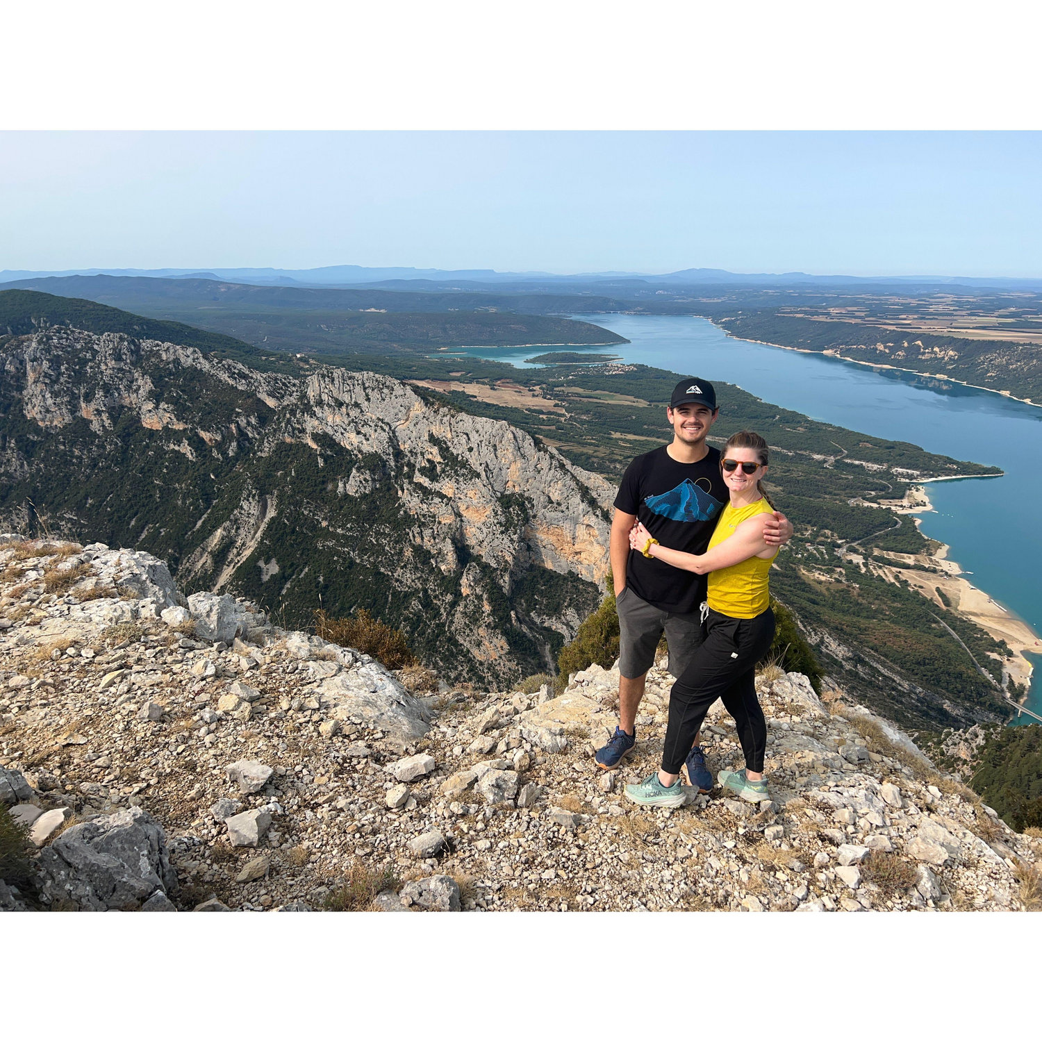 When given the option to hike or explore a town in the Verdon Gorge in France... of course chose to hike!