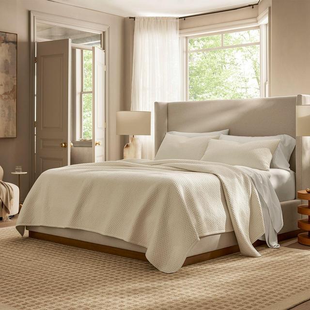 Boll & Branch Signature Textured Stitch Quilt, King California King