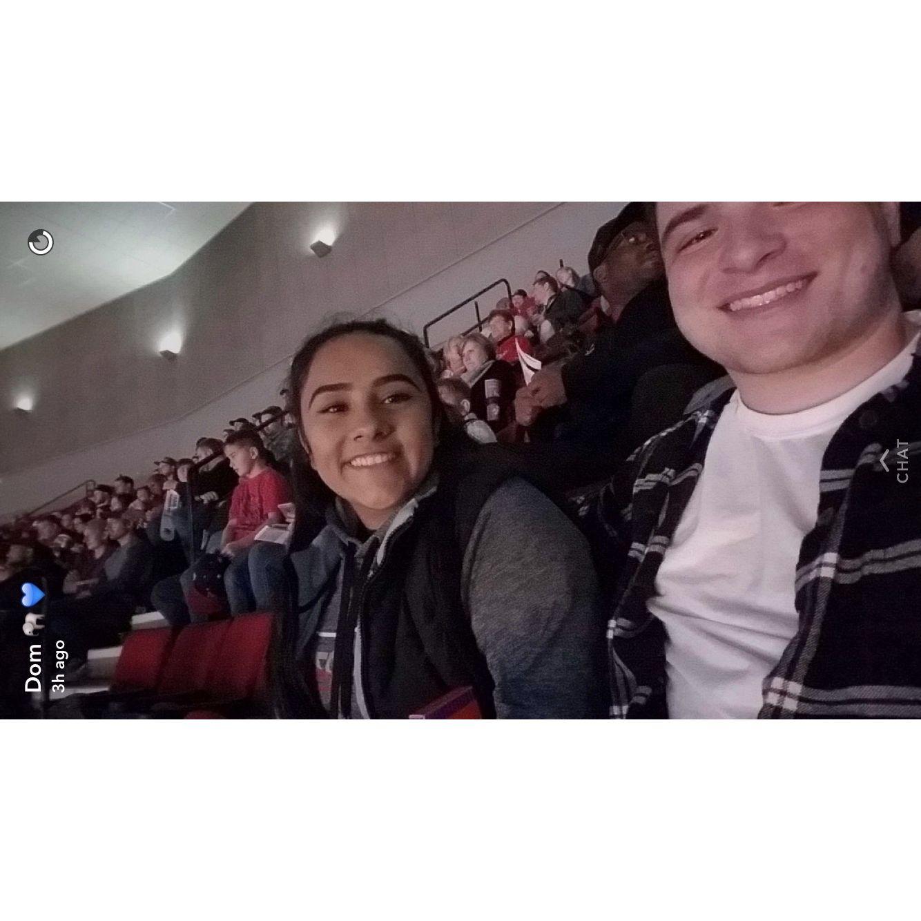 Our 1st Blazer Game!