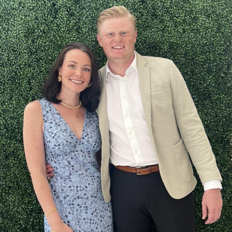 June 2024: Our first wedding together!