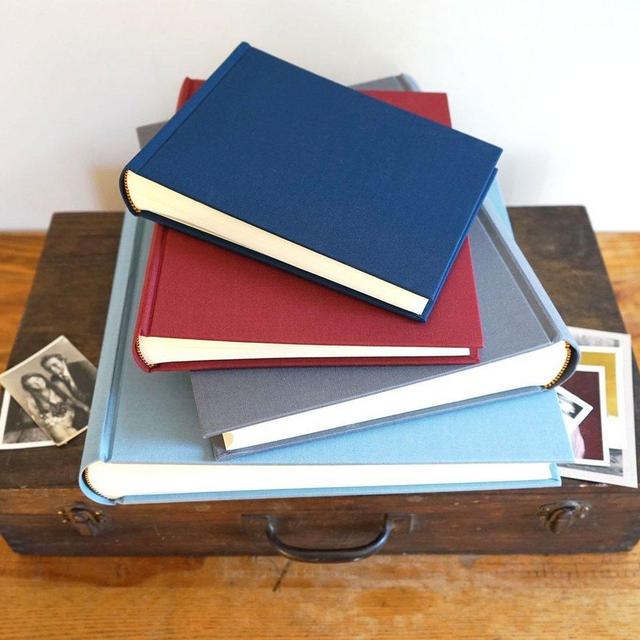 Classic European Bookcloth Photo Album Kelly Green