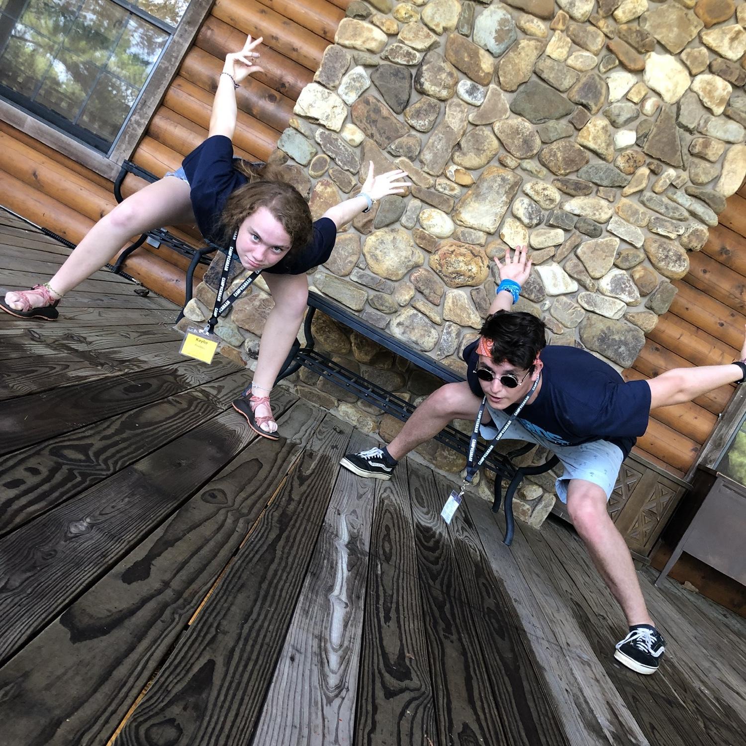 Taken in 2019, after we became friends while working together!