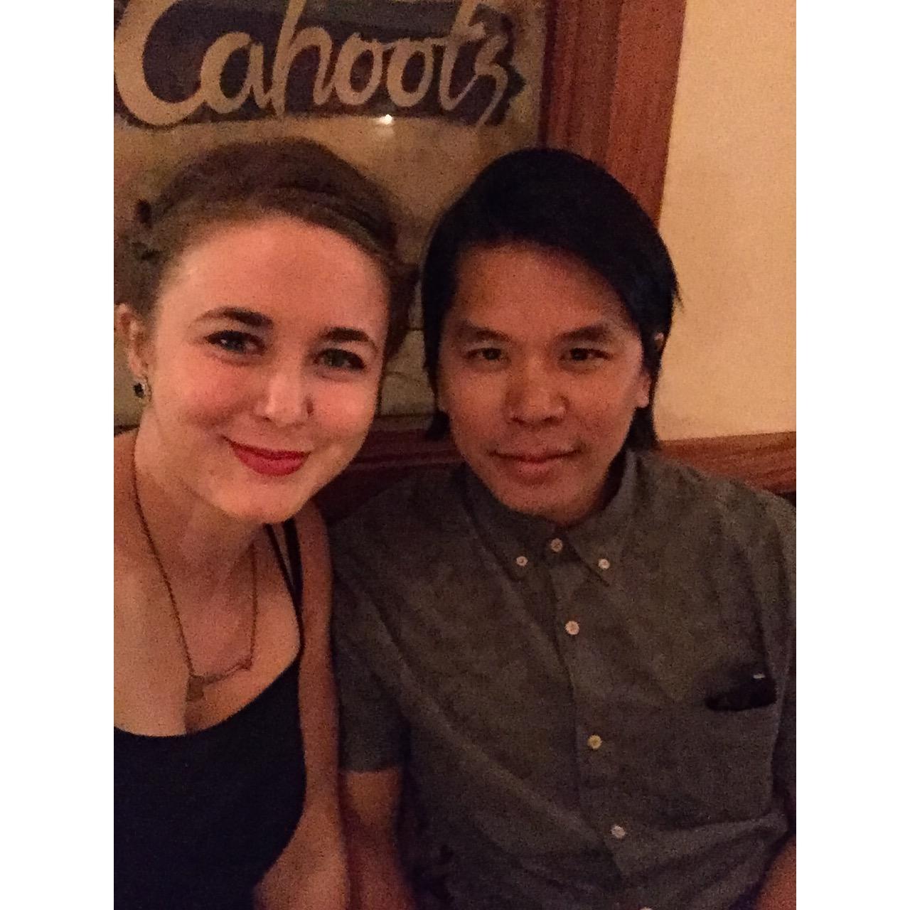 Cahoots Underground Bar in London; July 2016