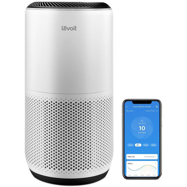 Levoit VeSync Core Pro 400S True HEPA Smart Air Purifier