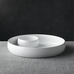 Crate and Barrel, Oven-to-Table Square Serving Bowl | Zola