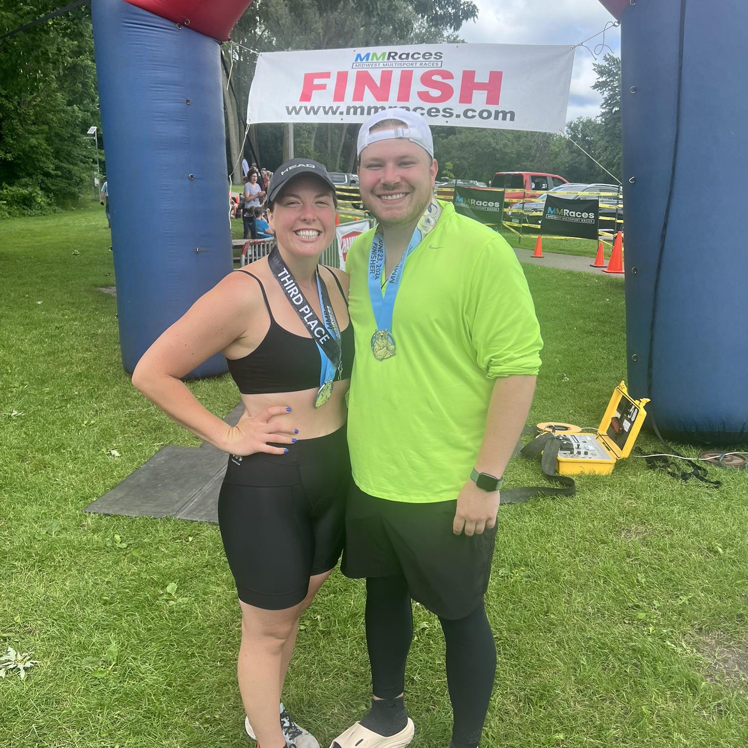 Our first triathlon