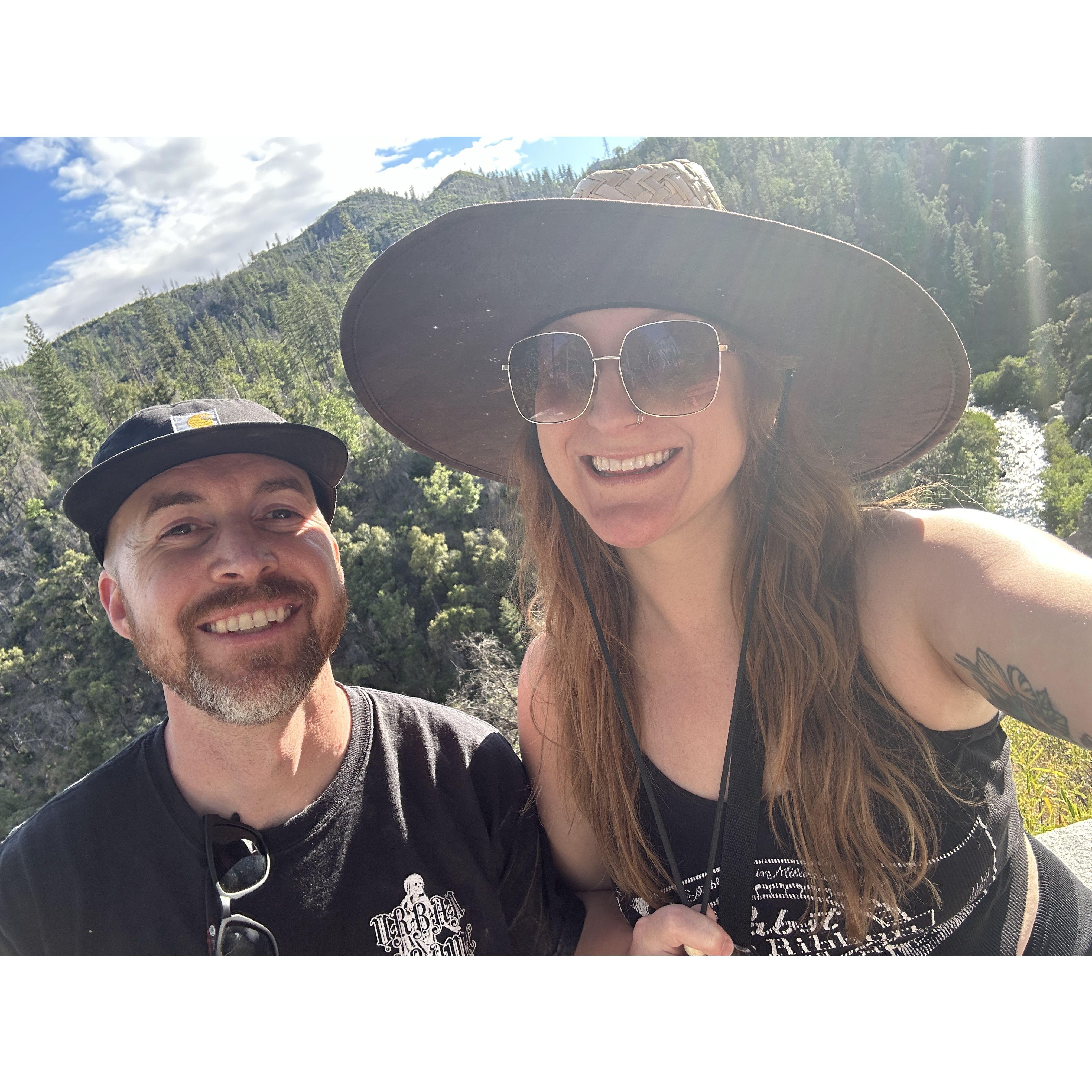 Hiking with Teddy in Shasta, 2024