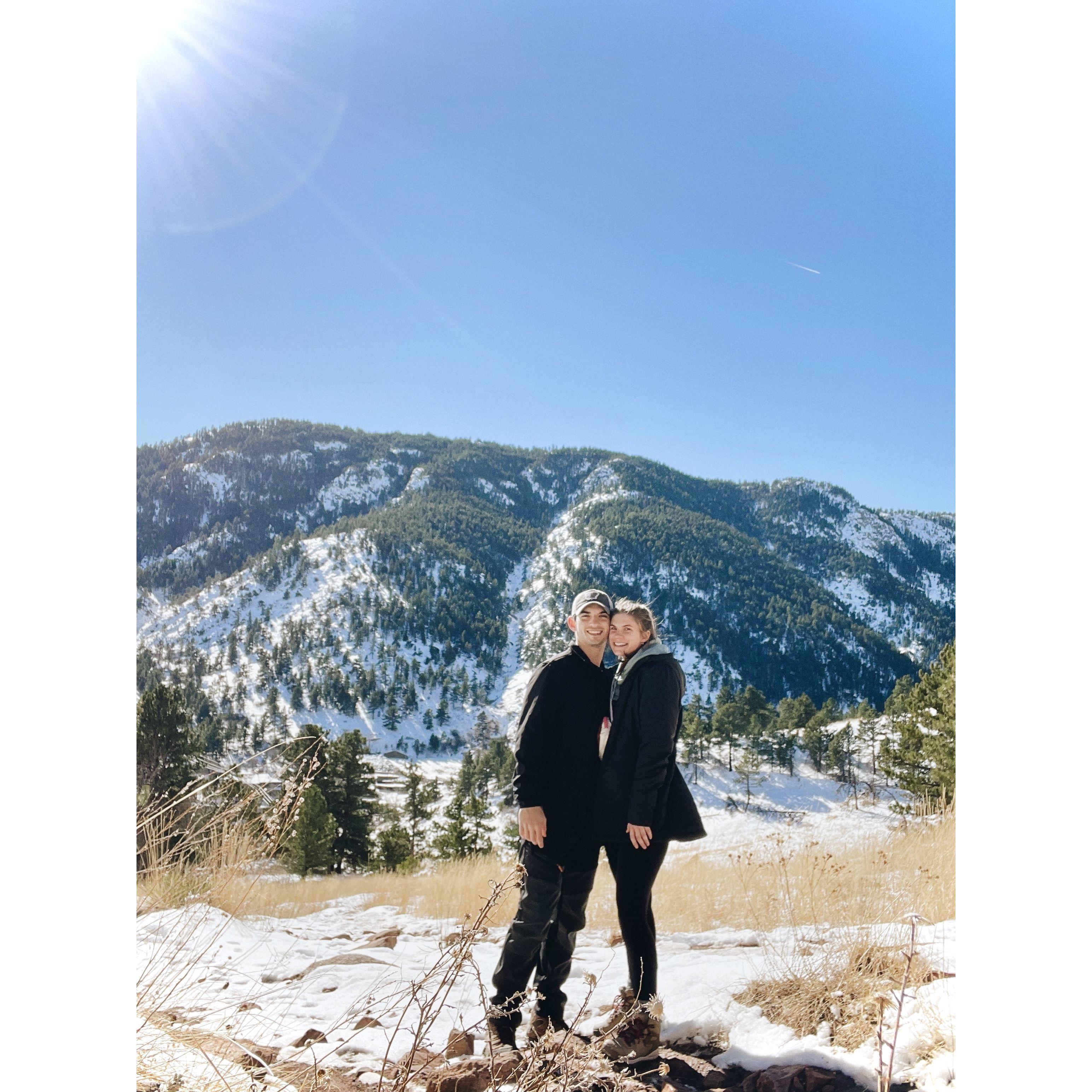 Denver, CO for our birthday! We were born on the same day, just 3 hours apart!