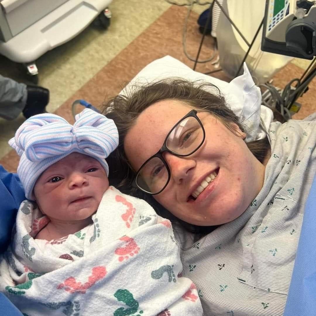 Brielle is born!! August 30, 2023