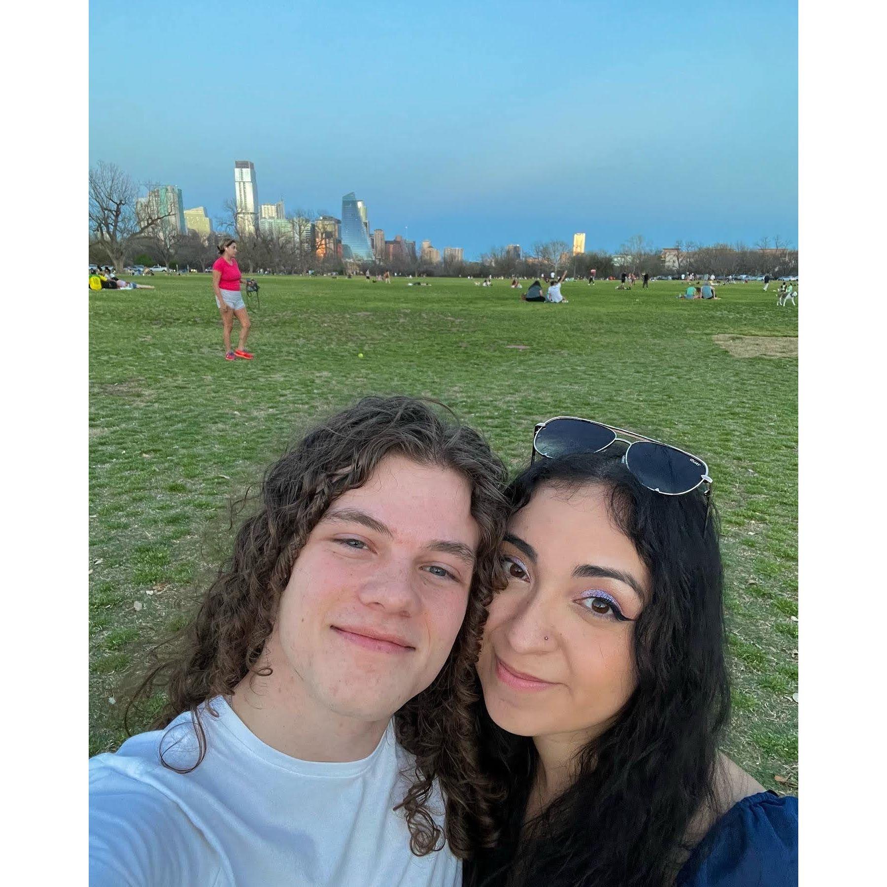 Picnic at Zilker Park