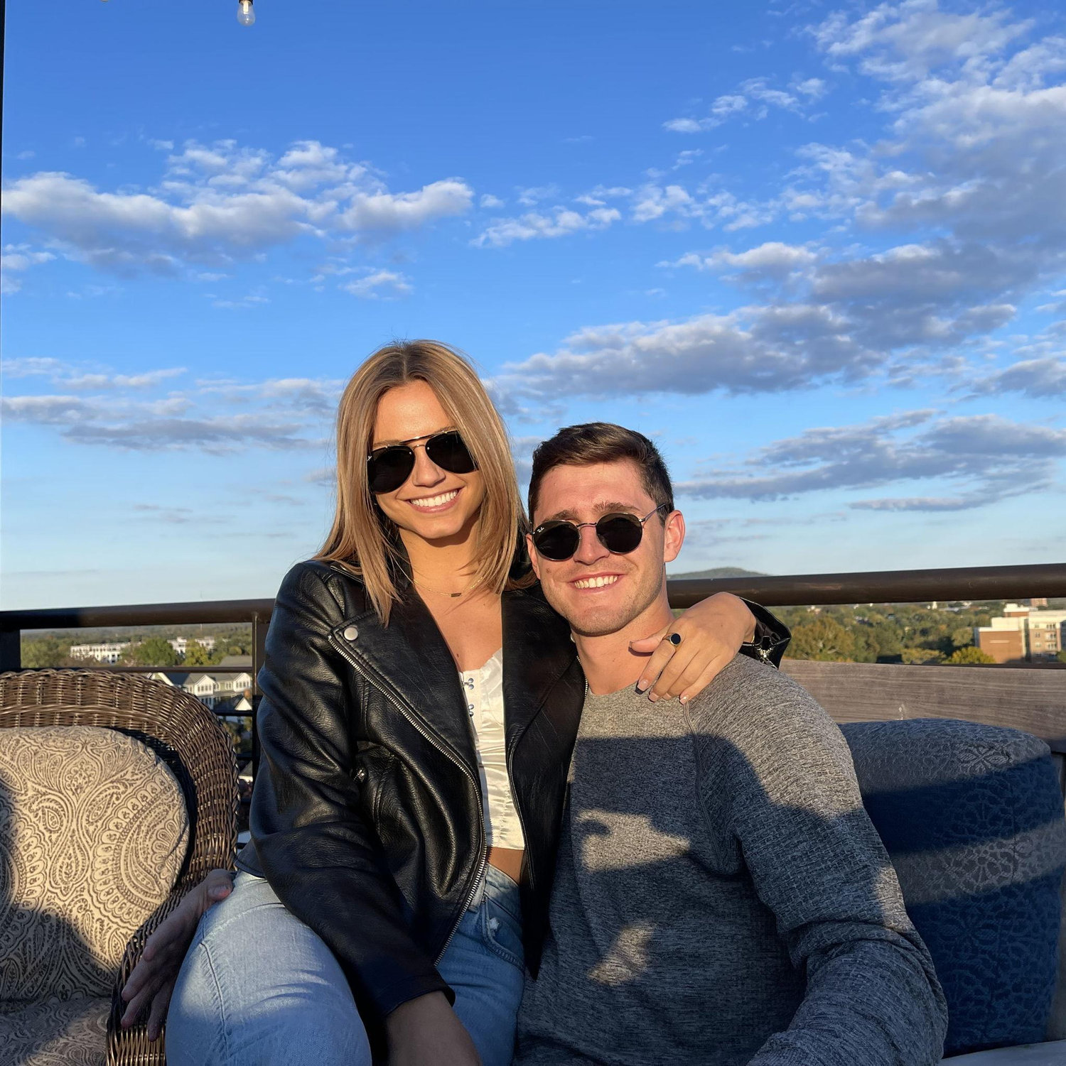 Sneak peak at the Trophy Room rooftop at the Graduate Hotel!