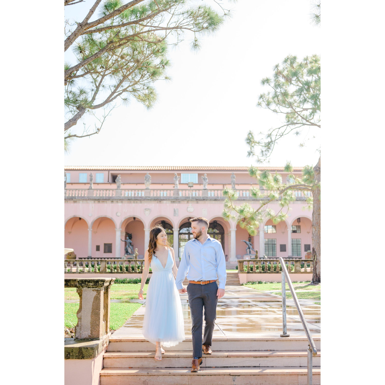 Engagement session at Ringling Museum!