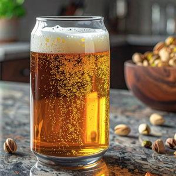 Beer Can Glasses, Set of 4
