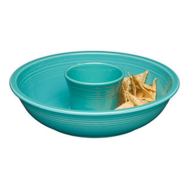 Fiesta® Chip and Dip in Turquoise