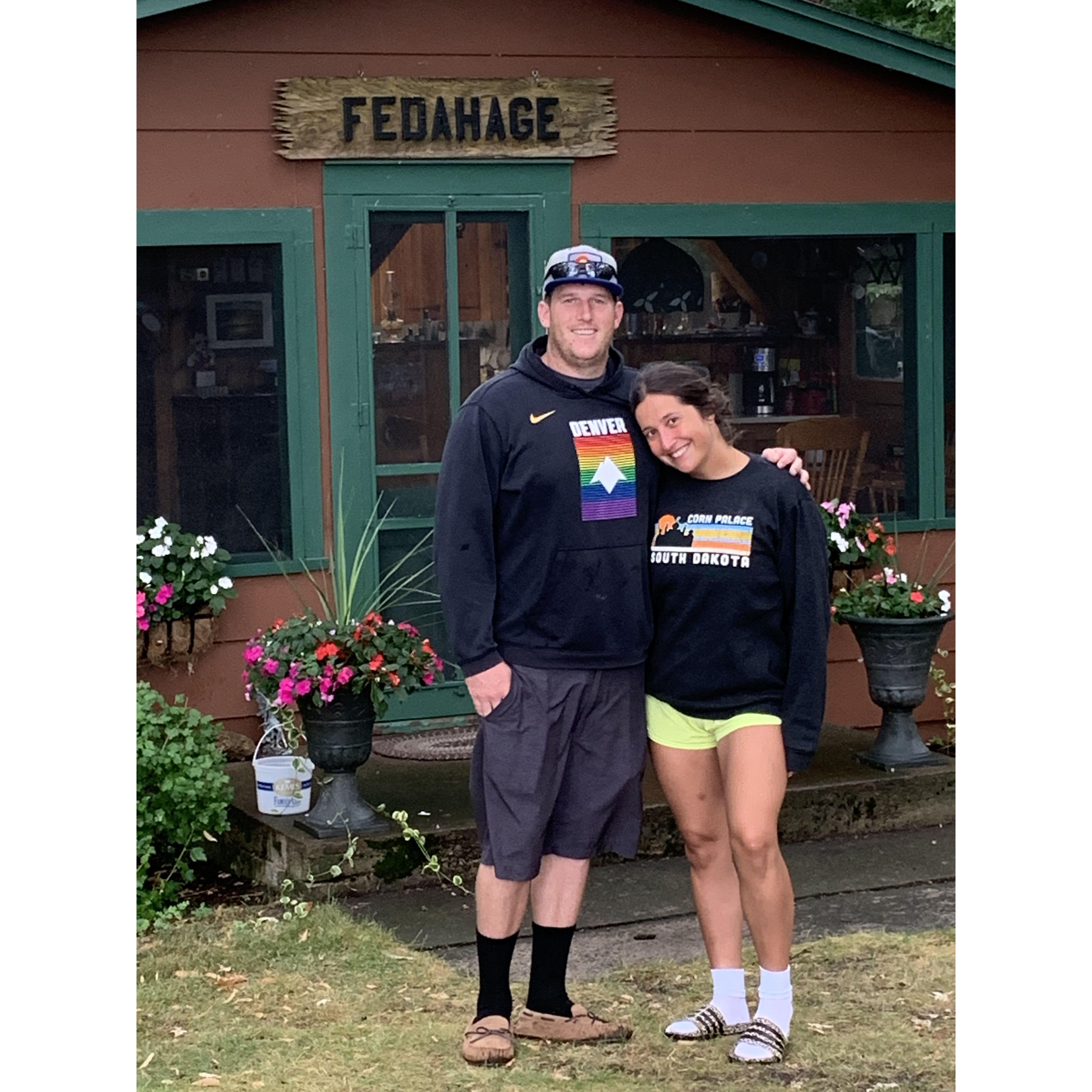 Andrew's first visit to Stuart Lake