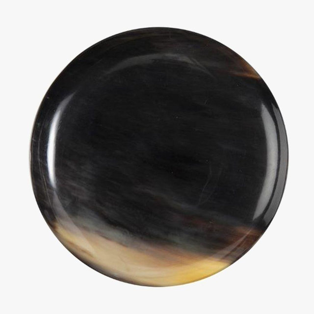 Horn Handcrafted Side Plates, Set of 4
